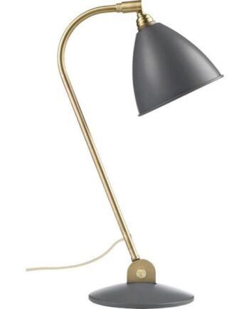 Gubi Bestlite Bl2 Bordlampe Grå   Messing