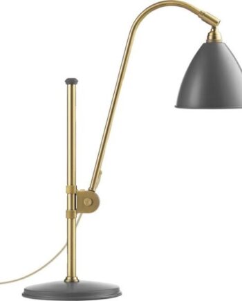 Gubi Bestlite Bl1 Bordlampe Grå   Messing