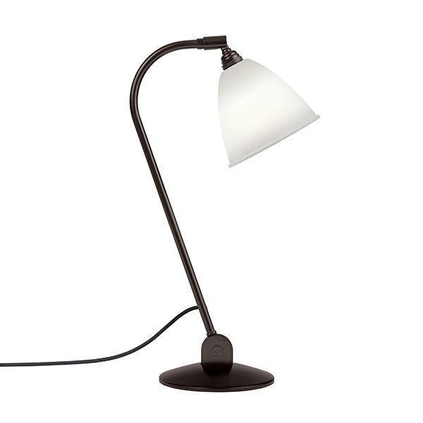 Gubi Bestlite Bl2 Bordlampe Sort Messing Porcelæn