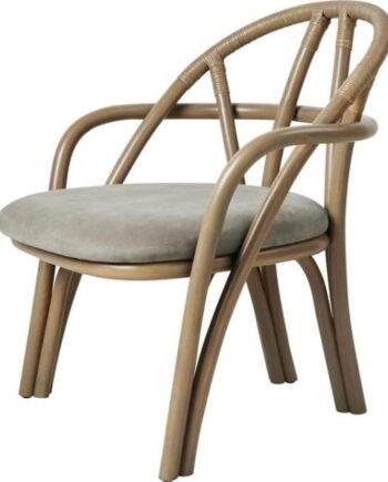 Gubi Bistra Lænestol Olive Stained Rattan Fustagno Limonta 003