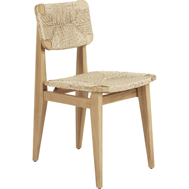 Gubi -chair Udendørs Spisebordsstol