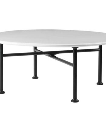 Gubi Carmel Sofabord 75x75 Clam White