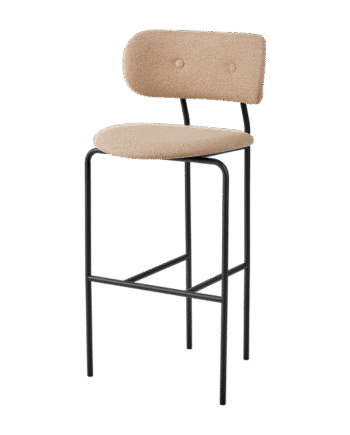 Gubi Coco Barstol H75 Around Bouclé 004