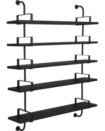 Gubi Démon Hylde L155 Cm   Hylder Sort Ask