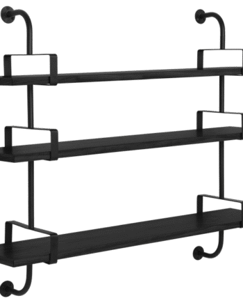 Gubi Démon Hylde L155 Cm   Hylder Sort Ask