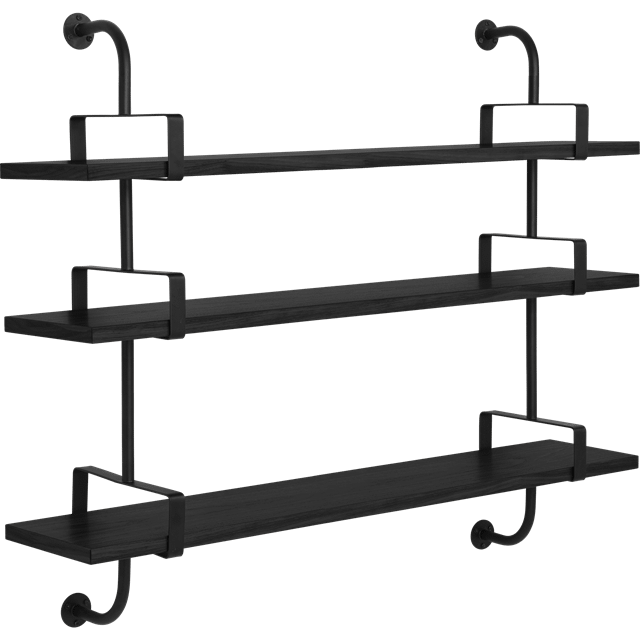 Gubi Démon Hylde L155 Cm Hylder Sort Ask