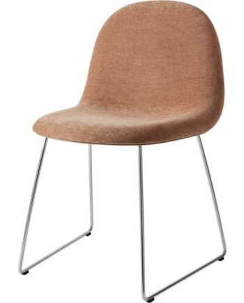 Gubi 3d Spisebordsstol Rustfri Stål Amerikansk Valnød Belsuede Special Dedar 132