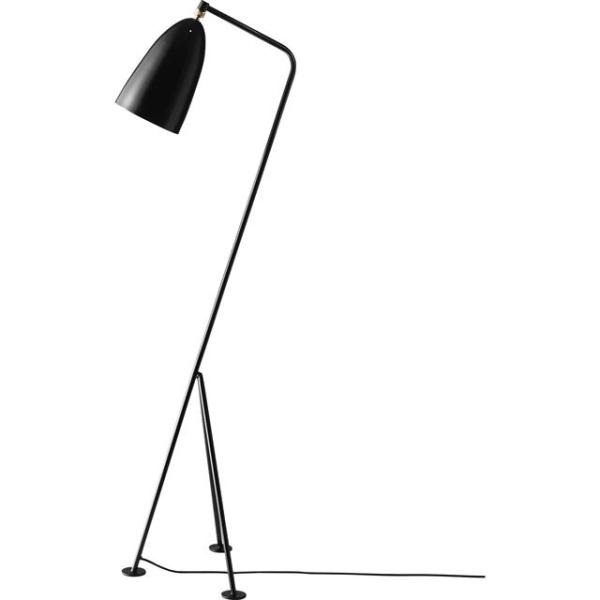 Gubi Grossman Collection Gräshoppa Gulvlampe Sort