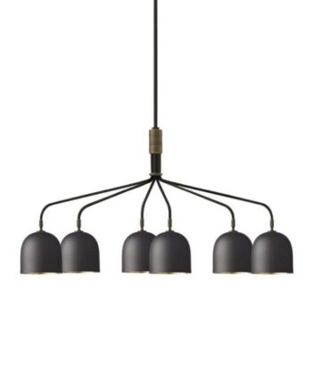 Gubi Howard Lysekrone   Arm Gunmetal