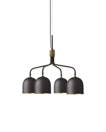Gubi Howard Lysekrone   Arm Kort Gunmetal