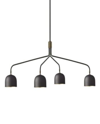 Gubi Howard Lysekrone   Arm Lang Gunmetal