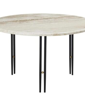 Gubi Ioi Sofabord ø70 Sort Beige