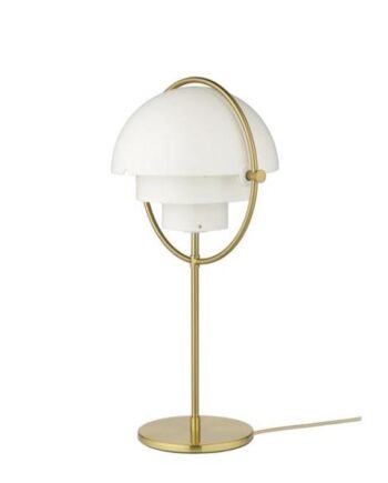 Gubi Multi-lite Bordlampe Messing   Hvid