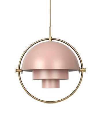 Gubi Multi-lite Pendel Stor Rose   Messing