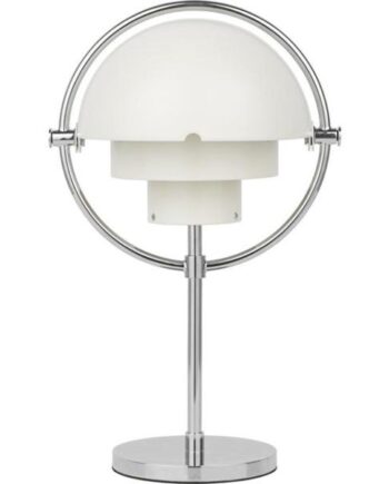 Gubi Multi-lite Transportabel Lampe Krom Mat Hvid