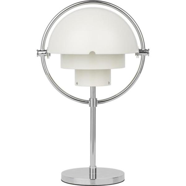 Gubi Multi-lite Transportabel Lampe Krom Mat Hvid