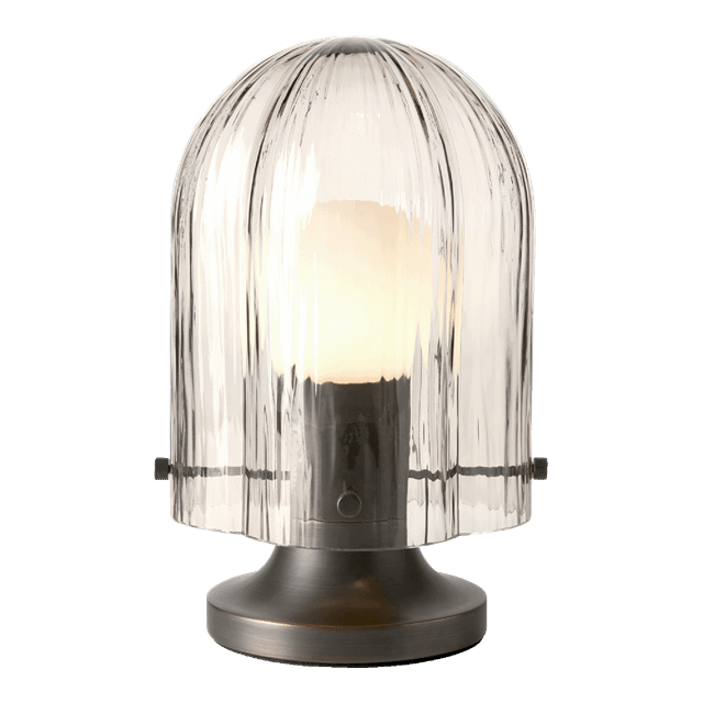 Gubi Seine Bordlampe Bruneret Messing Røgfarvet