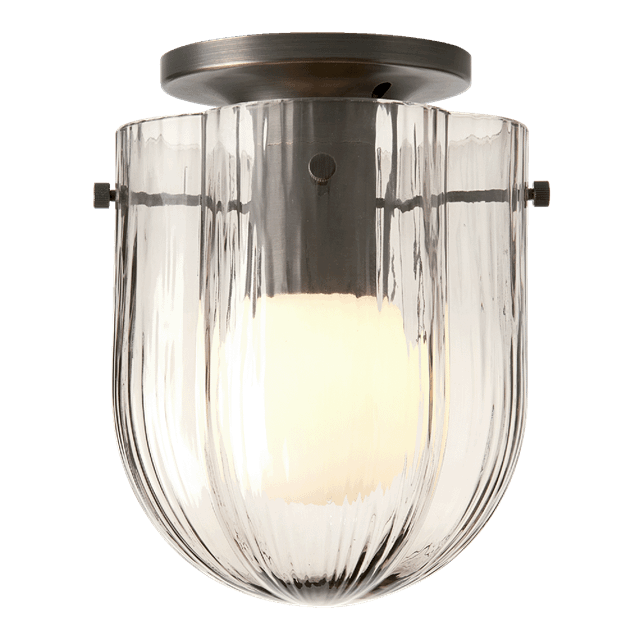 Gubi Seine Loftlampe Bruneret Messing Røgfarvet