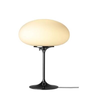 Gubi Stemlite Bordlampe Dæmpbar Lille Sort Krom