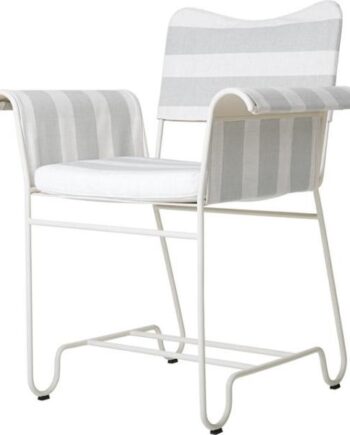 Gubi Tropique Spisebordsstol Hvid Leslie Stripe 20