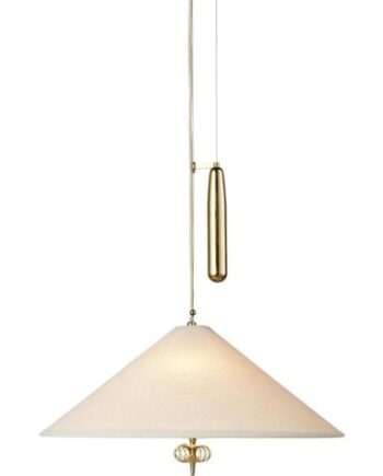Gubi Tynell Collection A1967 Pendel Messing Canvas