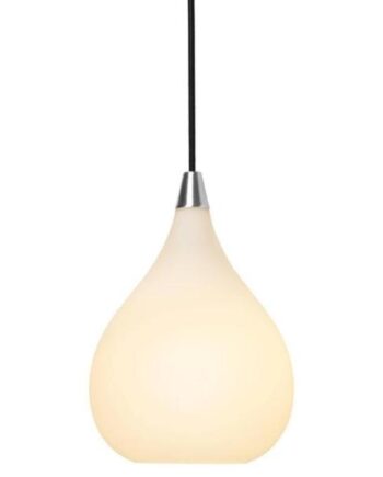 Halo Design Drops Pendel ø17 Opal Glas   Aluminium
