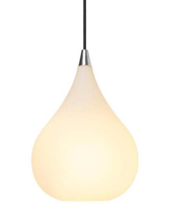 Halo Design Drops Pendel ø23 Opal Glas   Aluminium