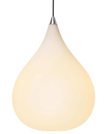 Halo Design Drops Pendel ø38 Opal Glas   Aluminium