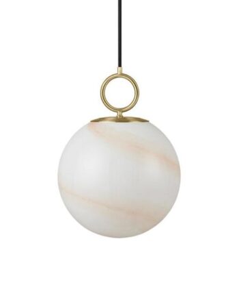 Halo Design Stockholm Pendel ø25 Marble Brown