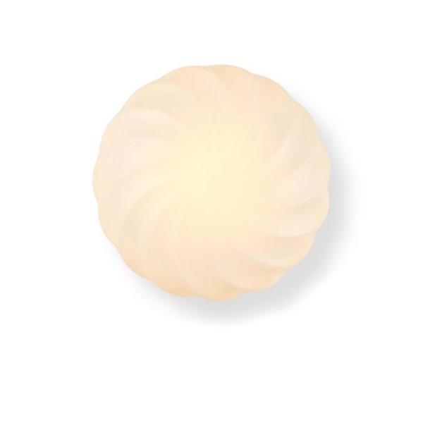 Halo Design Twist Væg Loftlampe ø35 Opal Antique