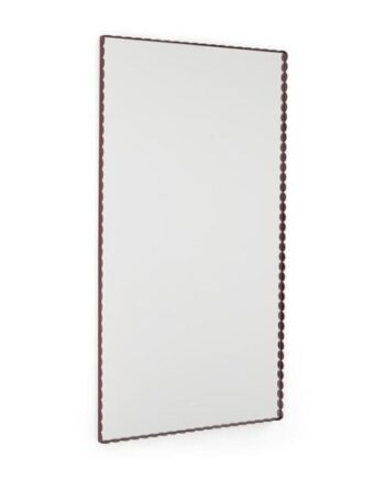 Hay Arcs Rectangle Spejl Stor Burgundy