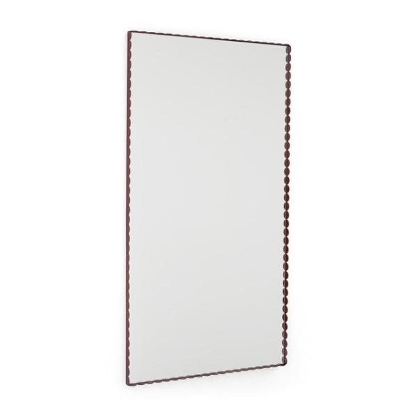 Hay Arcs Rectangle Spejl Stor Burgundy