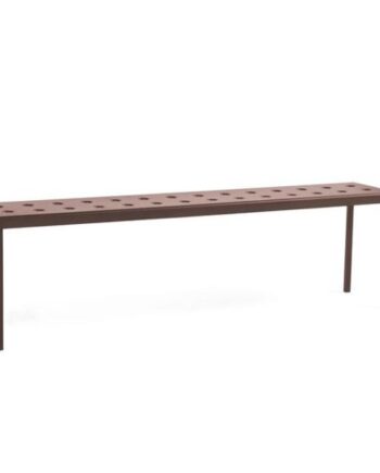 Hay Balcony Bænk L165   Iron Red