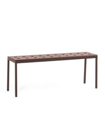 Hay Balcony Bænk L119   Iron Red