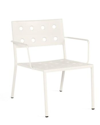 Hay Balcony Lænestol Med Armlæn Chalk Beige