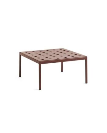 Hay Balcony Lavt Bord L75   H39 Iron Red