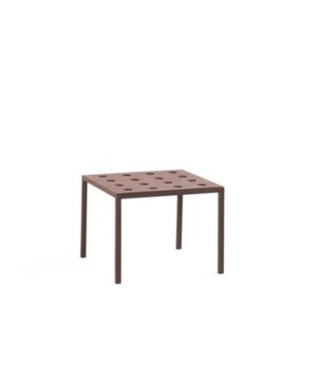 Hay Balcony Lavt Bord L51   H38 Iron Red