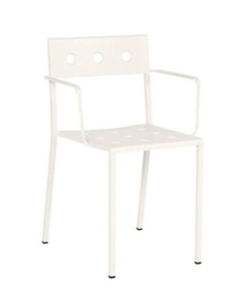 Hay Balcony Stol Med Armlæn Chalk Beige