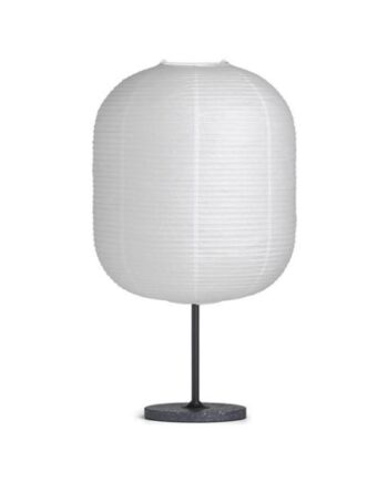 Hay Common Oblong Bordlampe Sort Terrazzo