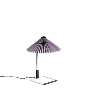 Hay Matin Bordlampe Krom Lavender 300