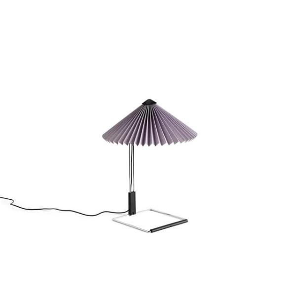 Hay Matin Bordlampe Krom Lavender 300