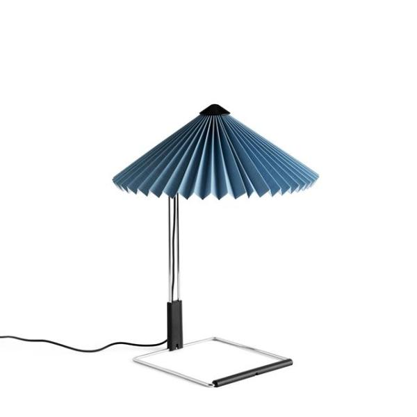 Hay Matin Bordlampe Krom Placid Blue