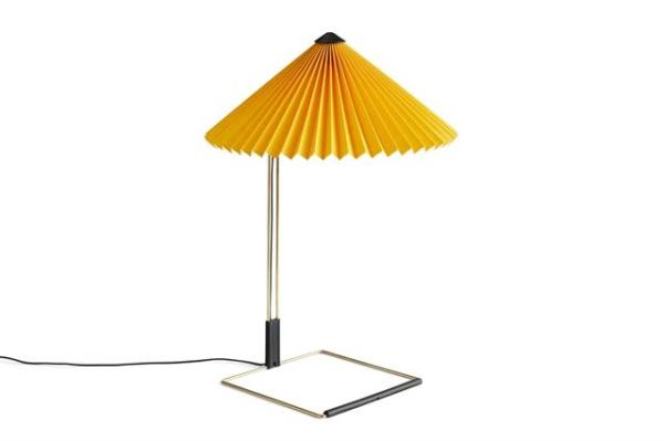 Hay Matin Bordlampe Mellem Gul