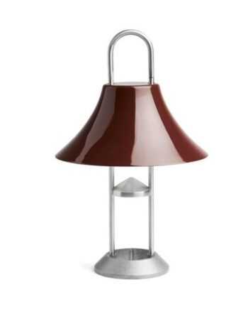 Hay Mousqueton Transportabel Lampe Iron Red