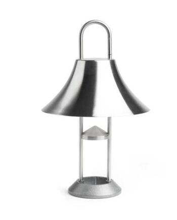 Hay Mousqueton Transportabel Lampe Rustfri Stål