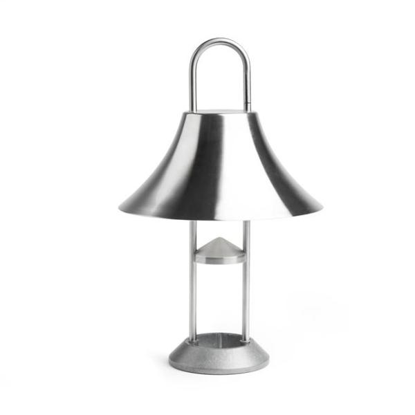 Hay Mousqueton Transportabel Lampe Rustfri Stål