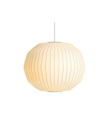 Hay Nelson Angled Sphere Bubble Pendel Mellem Off-white