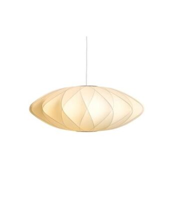 Hay Nelson Saucer Crisscross Bubble Pendel Mellem Off-white