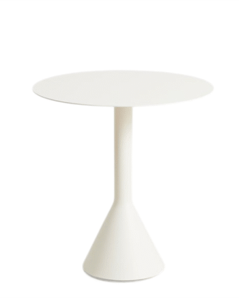 Hay Palissade Cone Bord ø70xh74 Creme Hvid
