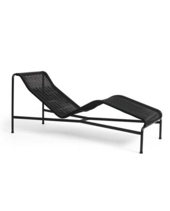 Hay Palissade Cord Chaise Logue Antracit